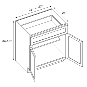 Double Door Base Cabinet